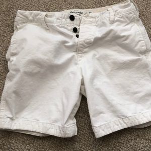 ABERCROMBIE FITCH mens button fly shorts